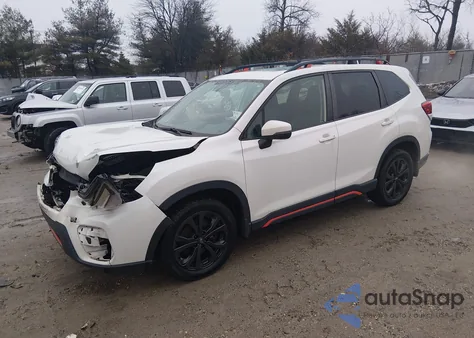 2019 Subaru Forester Sport z USA, uszkodzony, nr VIN JF2SKAKC4KH568077